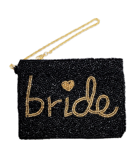 Black bride Coin purse
