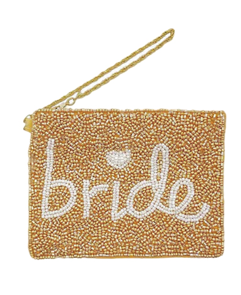 gold bride coin purse