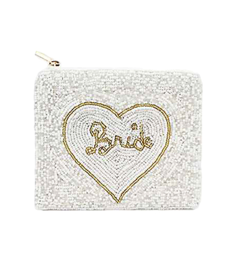Bride Heart Coin Purse