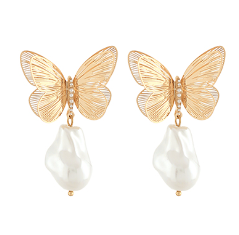 you give me butterflies earrings
