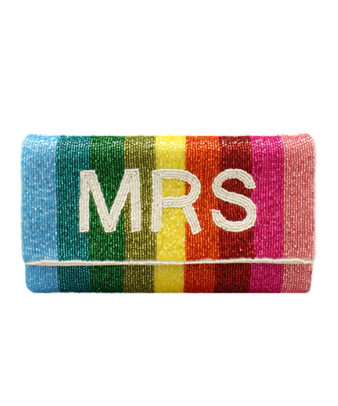 Rainbow Mrs Clutch
